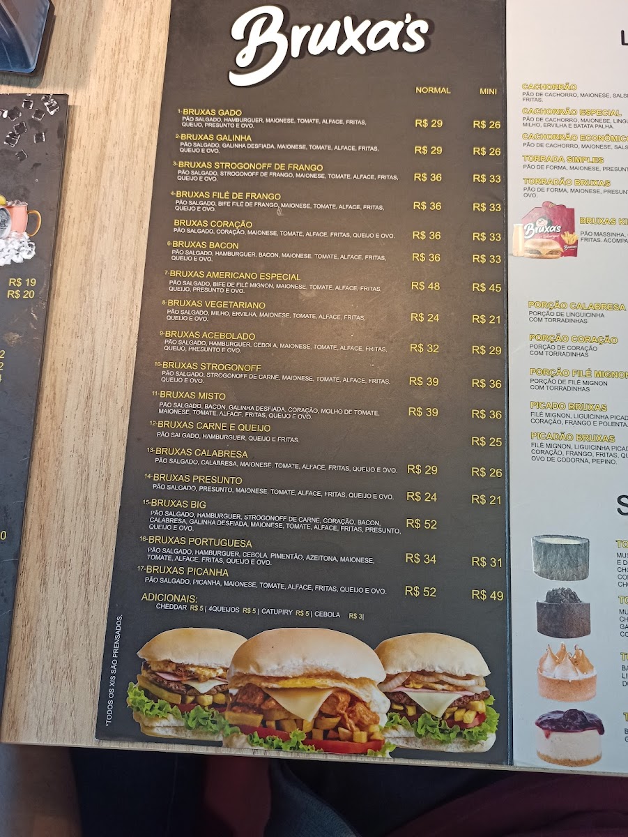 Menu Bruxa's Burger-8
